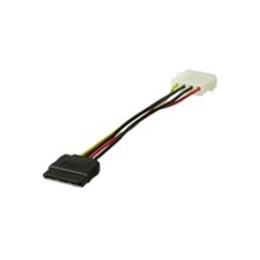 Goobay SATA Power Adapter 4Pin to 15Pin - High-Quality Power Solution for Your Devices (SKU: 4040849506741)